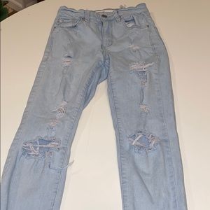 Light wash Garage jeans